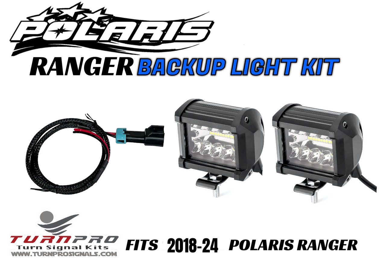 Polaris Ranger Plug & Play Backup Light Kit