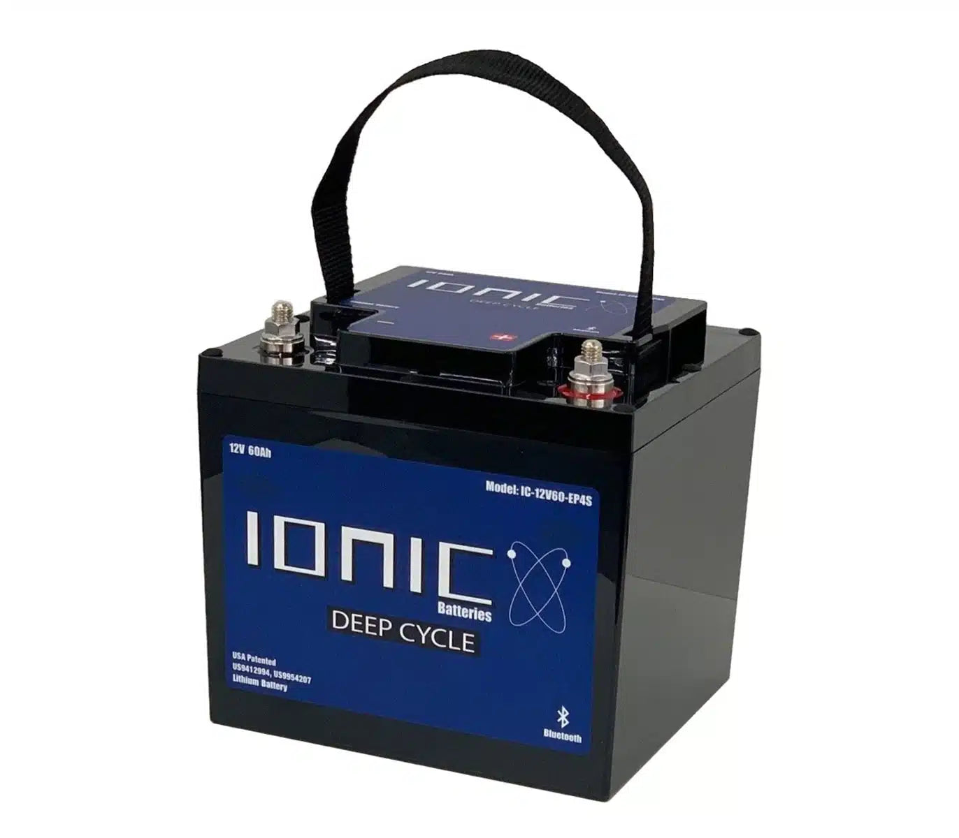 Ionic 12 Volt 60Ah Deep Cycle Lithium Trolling Motor Battery