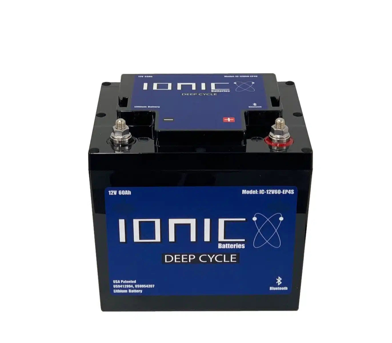 Ionic 12 Volt 60Ah Deep Cycle Lithium Trolling Motor Battery