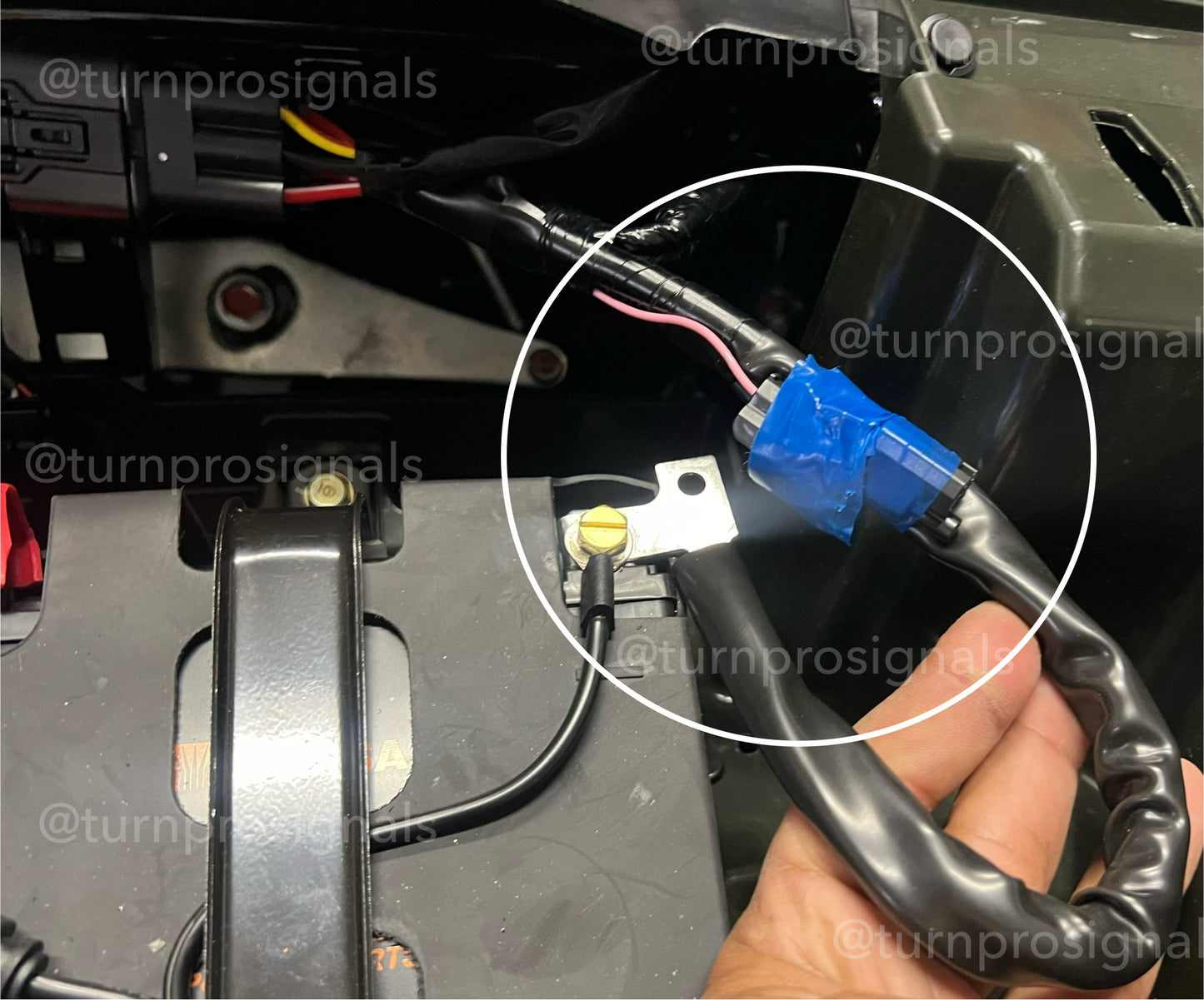 2022-25 Honda Pioneer 1000 Models Key-On Pigtail Adapter