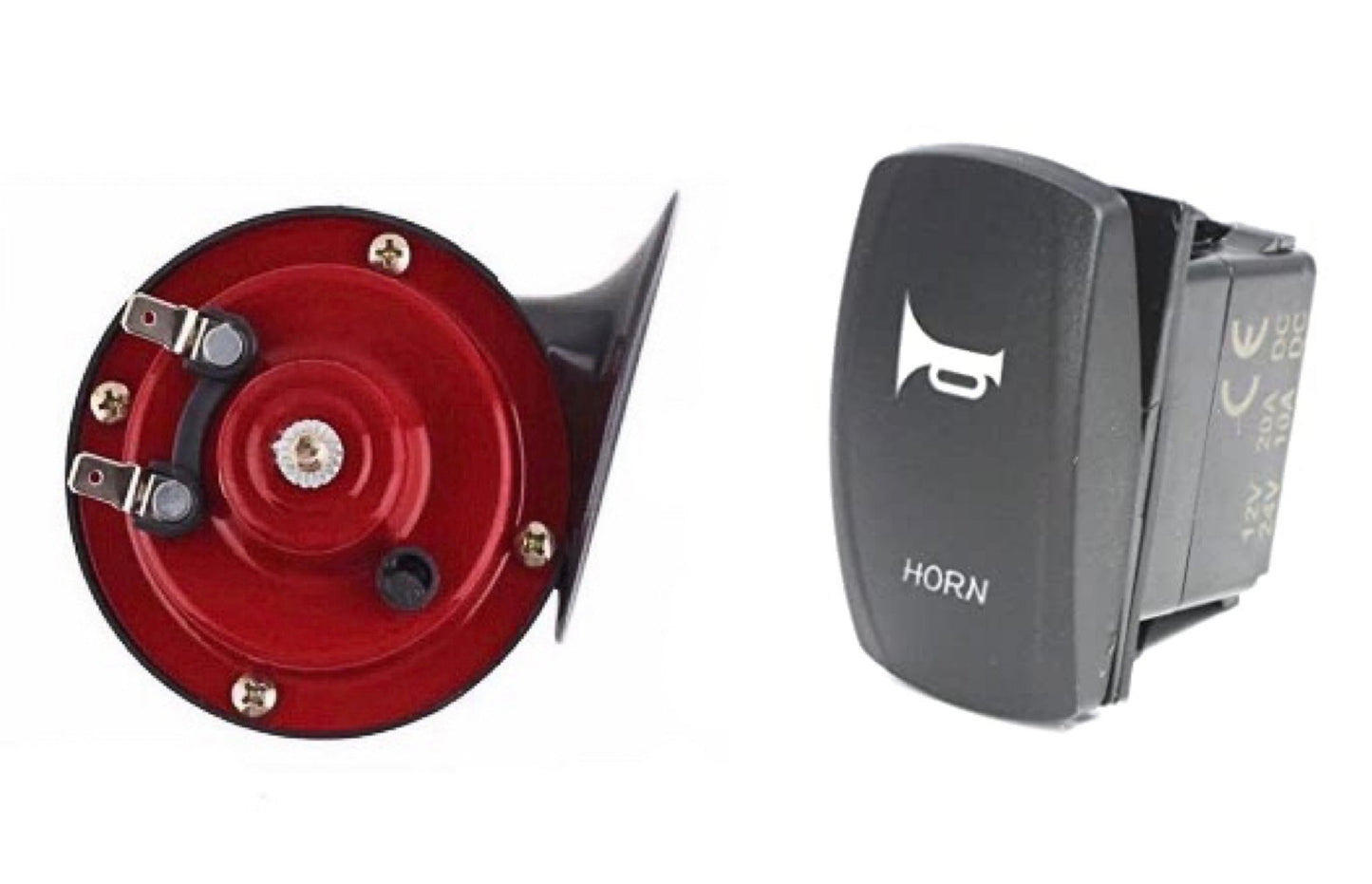 Dealer TurnPro UTV Plug & Play Horn Kit W/Rocker Switch