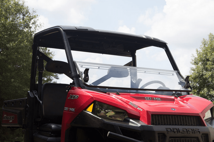 2009-22 Polaris Ranger 570 / XP 700 / XP 800 Seizmik Versa-Fold Polycarbonate Front Windshield