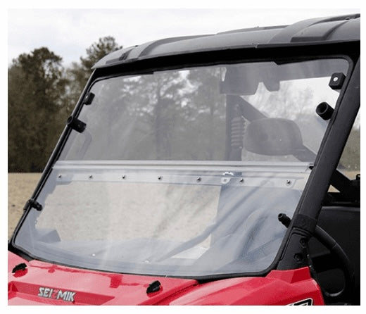 2009-22 Polaris Ranger 570 / XP 700 / XP 800 Seizmik Versa-Fold Polycarbonate Front Windshield