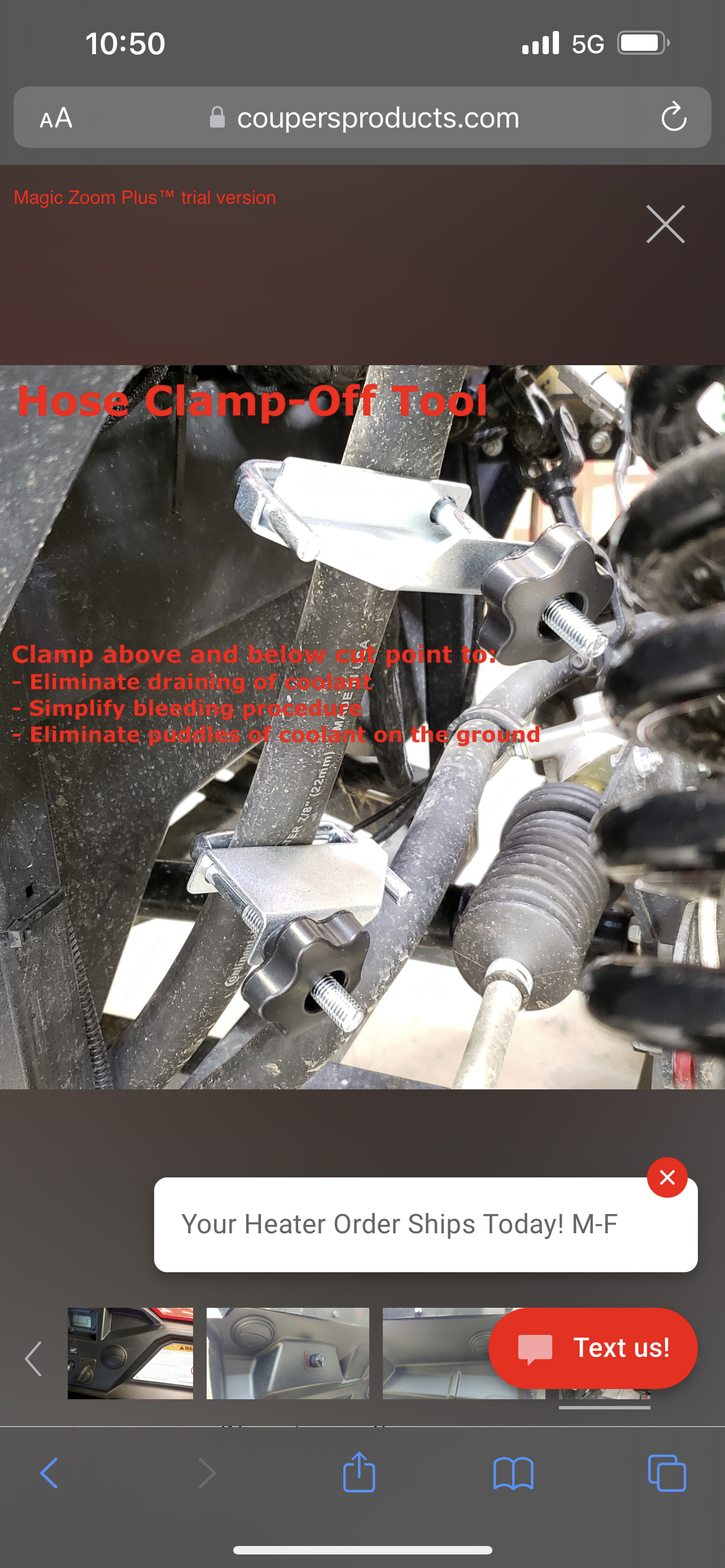 Honda Pioneer 500/520 (2017-2021) - Ice Crusher Cab Heater