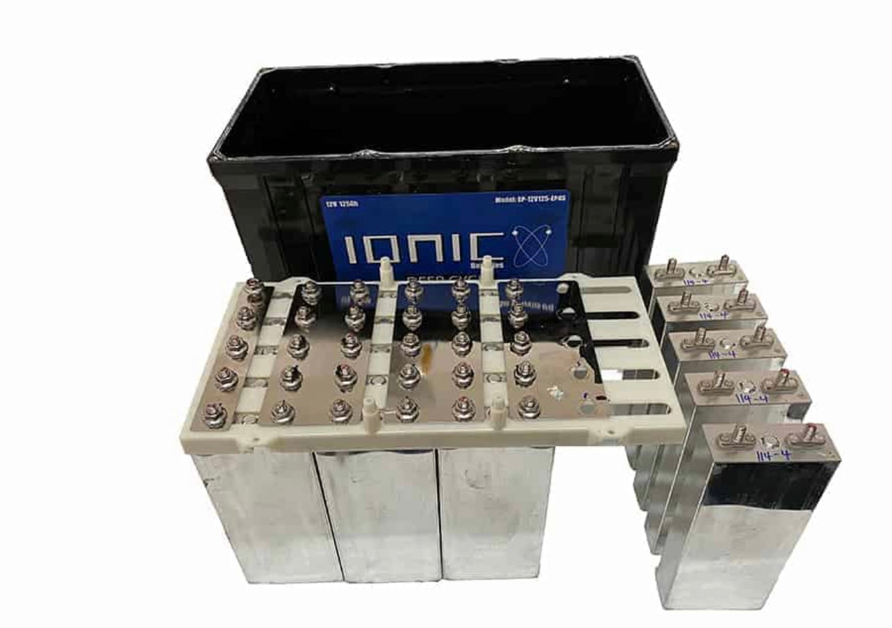 Ionic 12 Volt 60Ah Deep Cycle Lithium Trolling Motor Battery