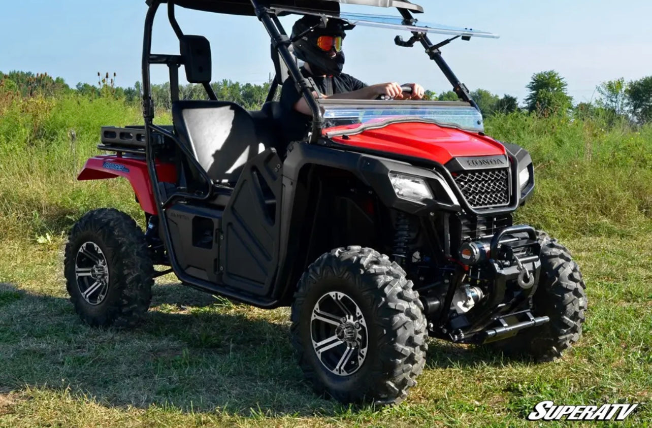 HONDA PIONEER 500 SCRATCH RESISTANT FLIP WINDSHIELD