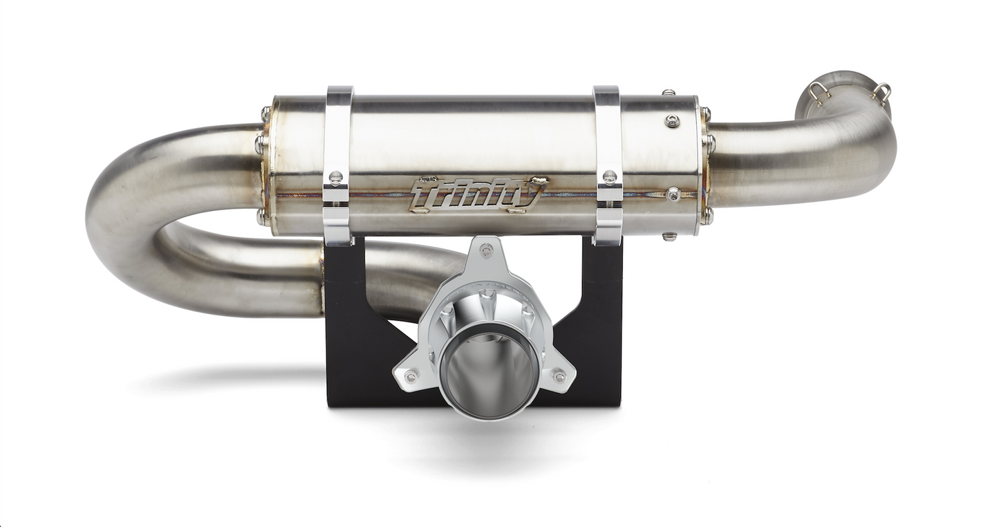 TRINITY RACING MAVERICK X3 CENTER EXIT SLIP ON EXHAUST