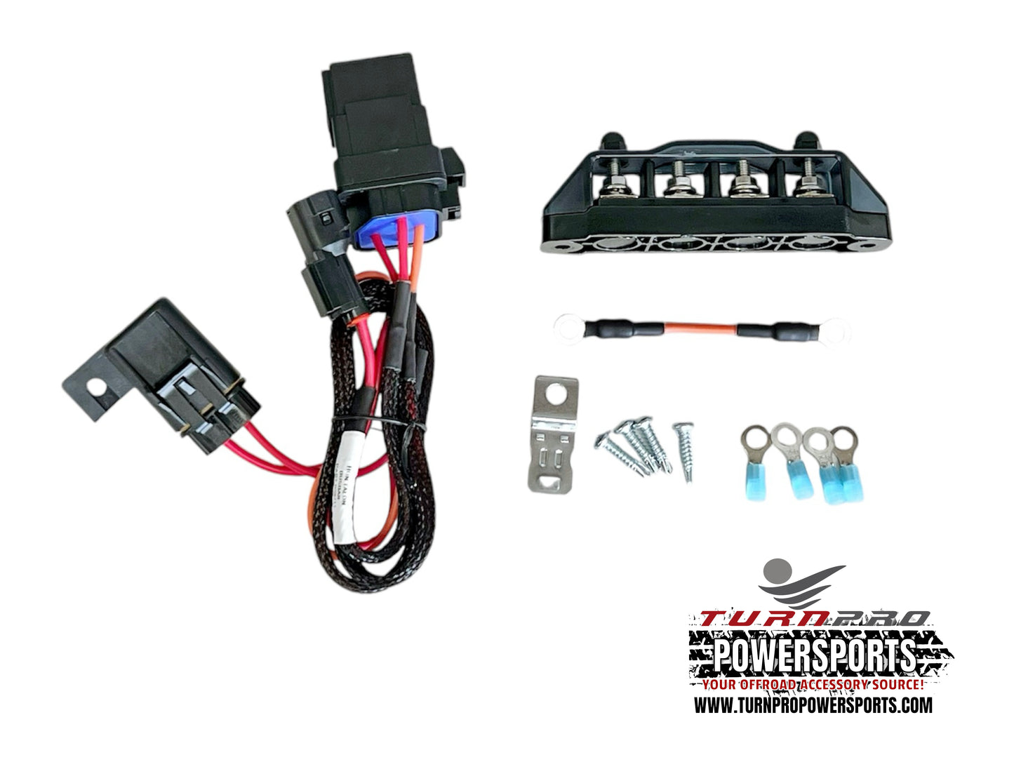 Dealer TurnPro Honda Talon Under Hood “Keyed On” 40AMP Power Bus Bar