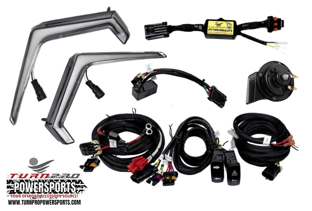 Dealer 2019-23 Polaris RZR LED Fang Plug & Play Signal System
