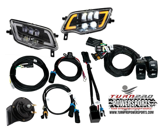 2016-25 Honda Pioneer 1000 Models Plug & Play Headlight Turn Signal System