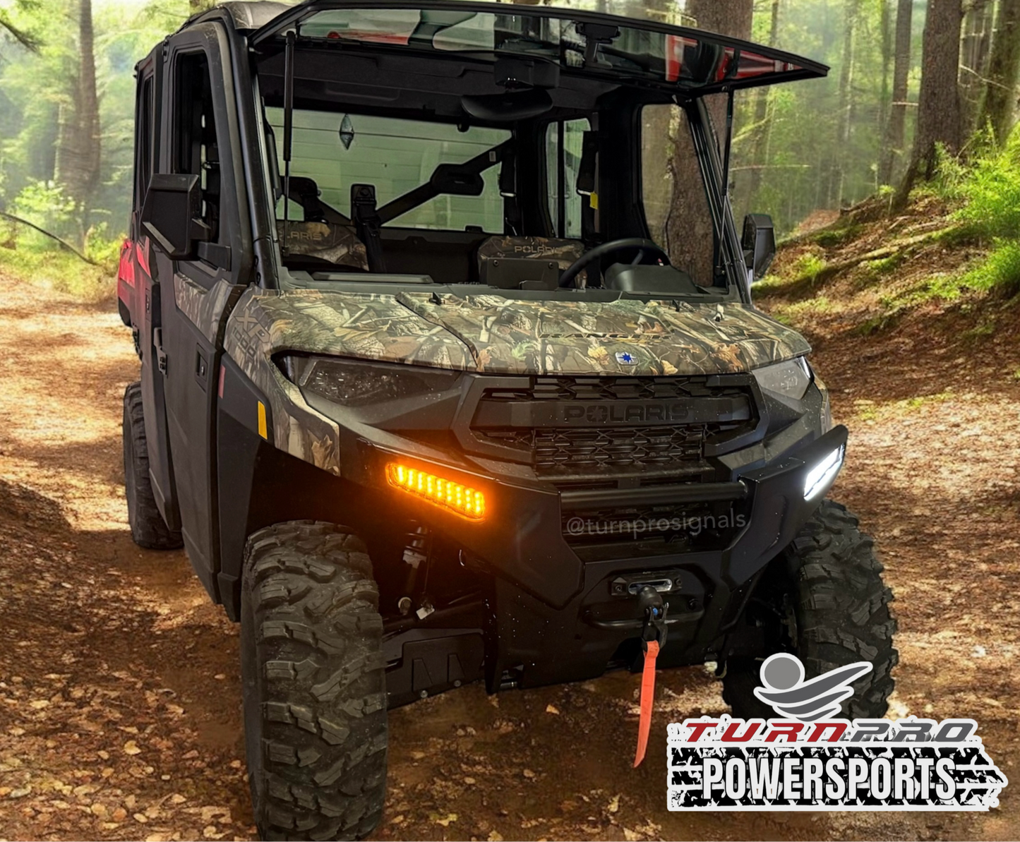 2022-25 Polaris Ranger Bumper LED Plug & Play Signal System