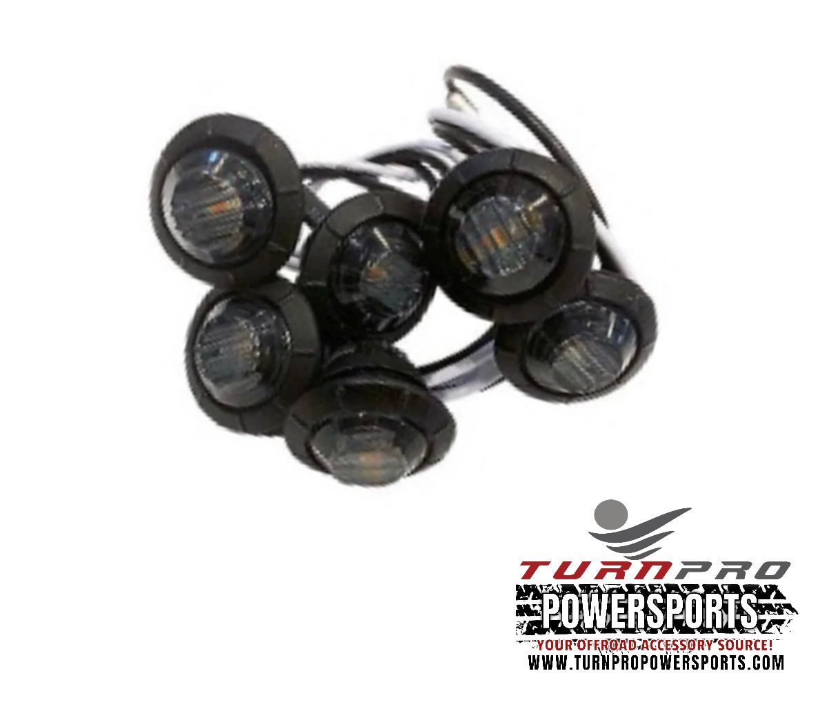 TurnPro 6pk Smoked LED’s