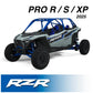 Rugged Radio 2025 Polaris RZR Pro XP / Pro R / Pro S - Complete Communication Kit with Bluetooth Intercom and 2-Way Radio