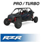 Rugged Radio Polaris RZR PRO XP / Turbo R / Pro R  Complete Communication Kit with Bluetooth Intercom and 2-Way Radio