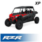 Rugged Radio Polaris RZR XP Complete Communication Kit with Rocker Switch Bluetooth Intercom and 2-Way Radio