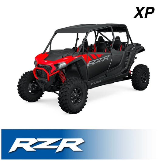 Rugged Radio Polaris RZR XP Complete Communication Kit with Rocker Switch Bluetooth Intercom and 2-Way Radio