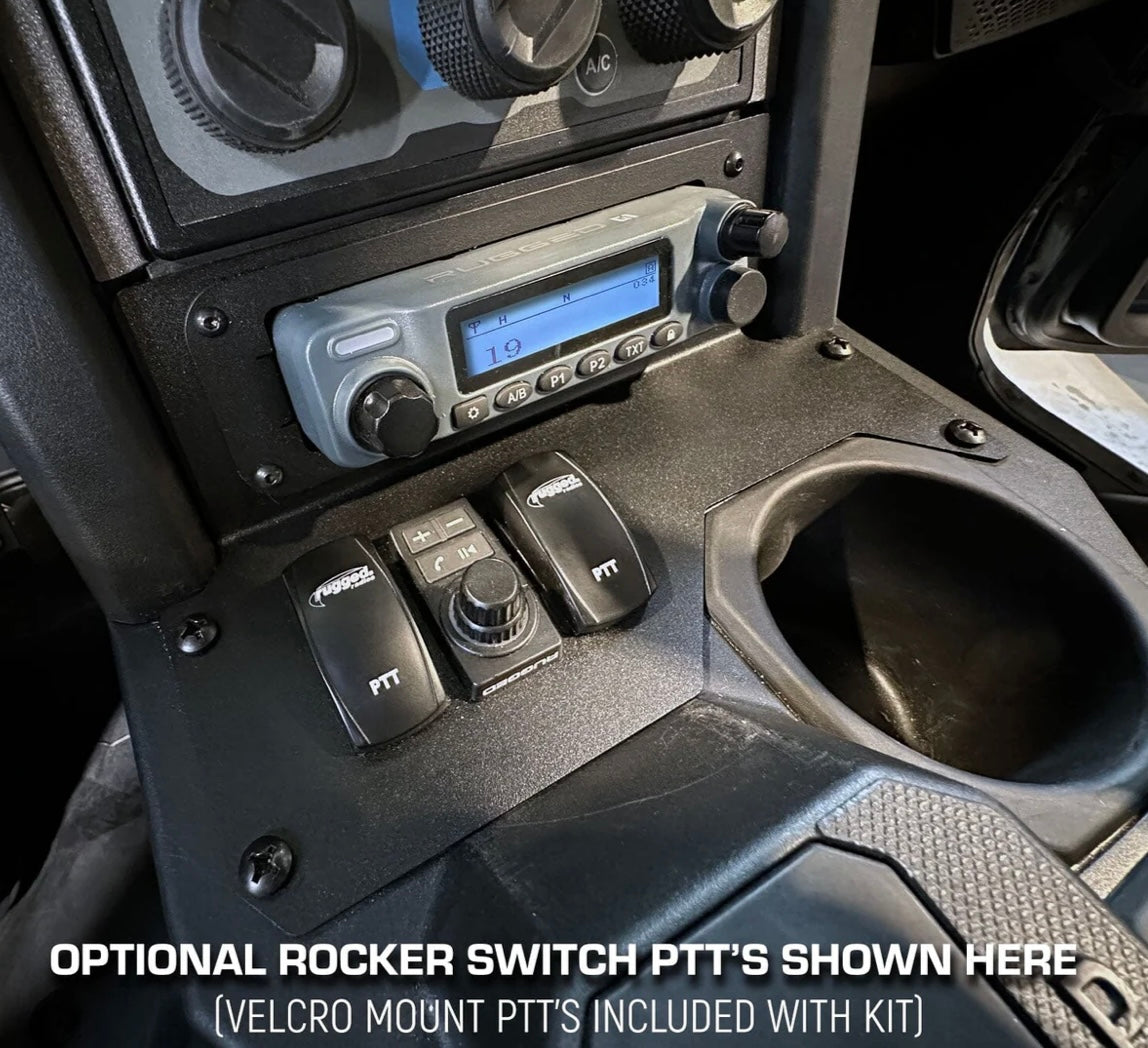 Rugged Radio Polaris Xpedition Complete Communication Kit with Bluetooth Intercom and 2-Way Radio
