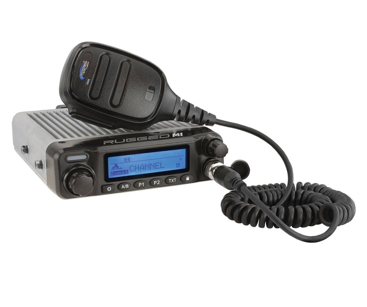Rugged Radio Kit - Rugged M1 RACE SERIES Waterproof Mobile with Antenna - Digital and Analog