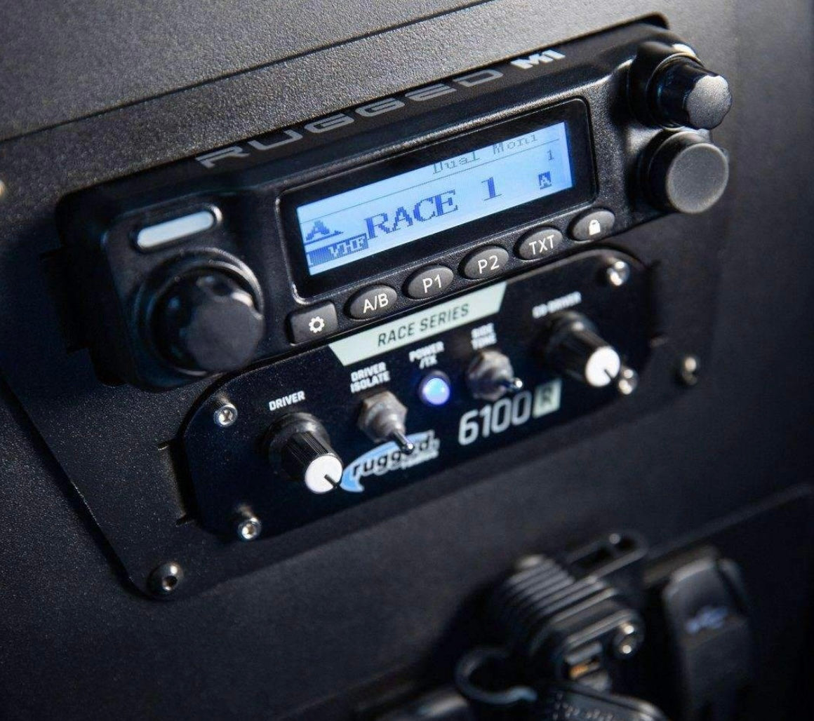 Rugged Radio Kit - Rugged M1 RACE SERIES Waterproof Mobile with Antenna - Digital and Analog