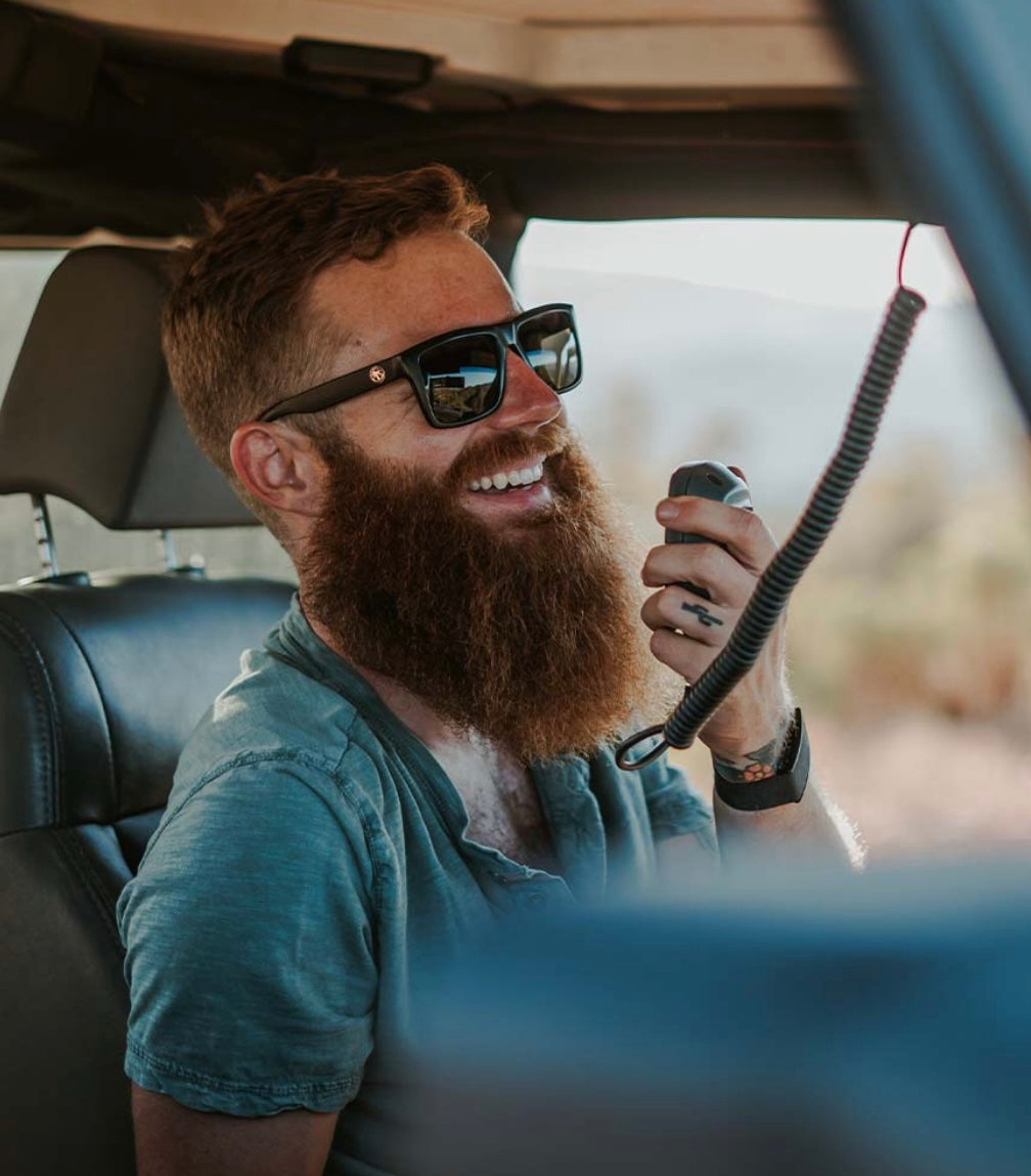 Rugged Radio Kit - Rugged M1 RACE SERIES Waterproof Mobile with Antenna - Digital and Analog