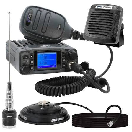 Rugged Radio Kit Plus - GMR25 Waterproof GMRS Mobile Radio Kit with External Speaker