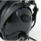 Rugged Radio H22 Over the Head (OTH) Headset for 2-Way Radios - Black Carbon Fiber