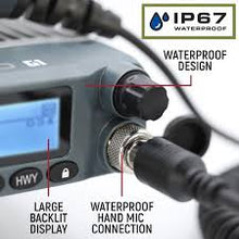 Load image into Gallery viewer, Radio Kit Lite - Rugged GMR25 Waterproof GMRS Mobile Radio W/Stealth Antenna
