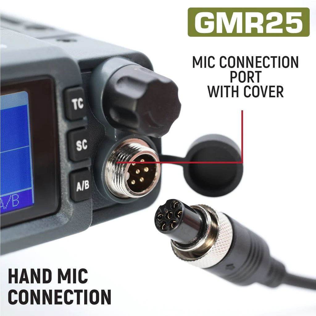Radio Kit - Rugged GMR25 Waterproof GMRS Mobile Radio W/Antenna