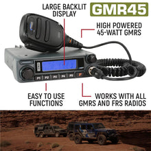 Load image into Gallery viewer, Rugged GMR45 Waterproof GMRS Mobile Radio

