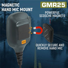Load image into Gallery viewer, Radio Kit Lite - Rugged GMR25 Waterproof GMRS Mobile Radio W/Stealth Antenna
