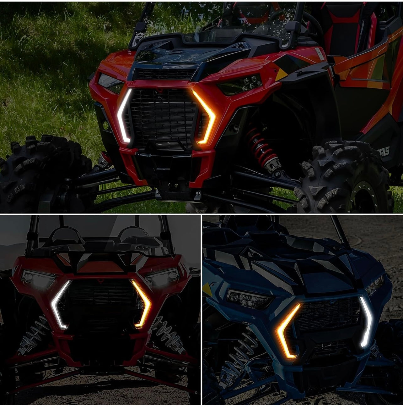 Dealer 2019-23 Polaris RZR LED Fang Plug & Play Signal System