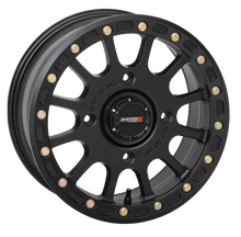 Load image into Gallery viewer, SYSTEM 3 SB-5 BEADLOCK WHEELS MATTE BLACK
