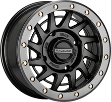 Load image into Gallery viewer, RACELINE SQUAD BDLK WHEEL 15X7 BLK/GUNMETAL
