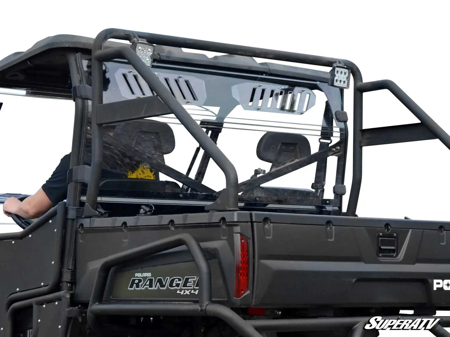 POLARIS RANGER FULL SIZE 800 SATV VENTED FULL REAR WINDSHIELD