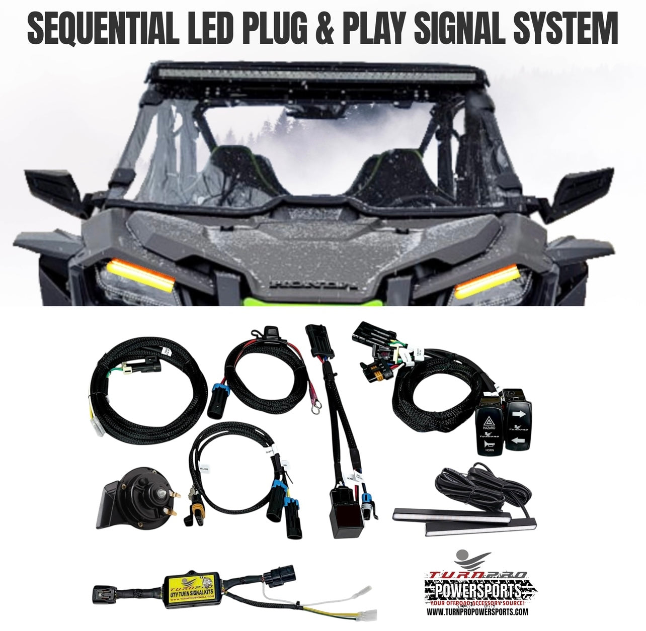 Honda Talon Models Sequential LED Plug & Play Signal System