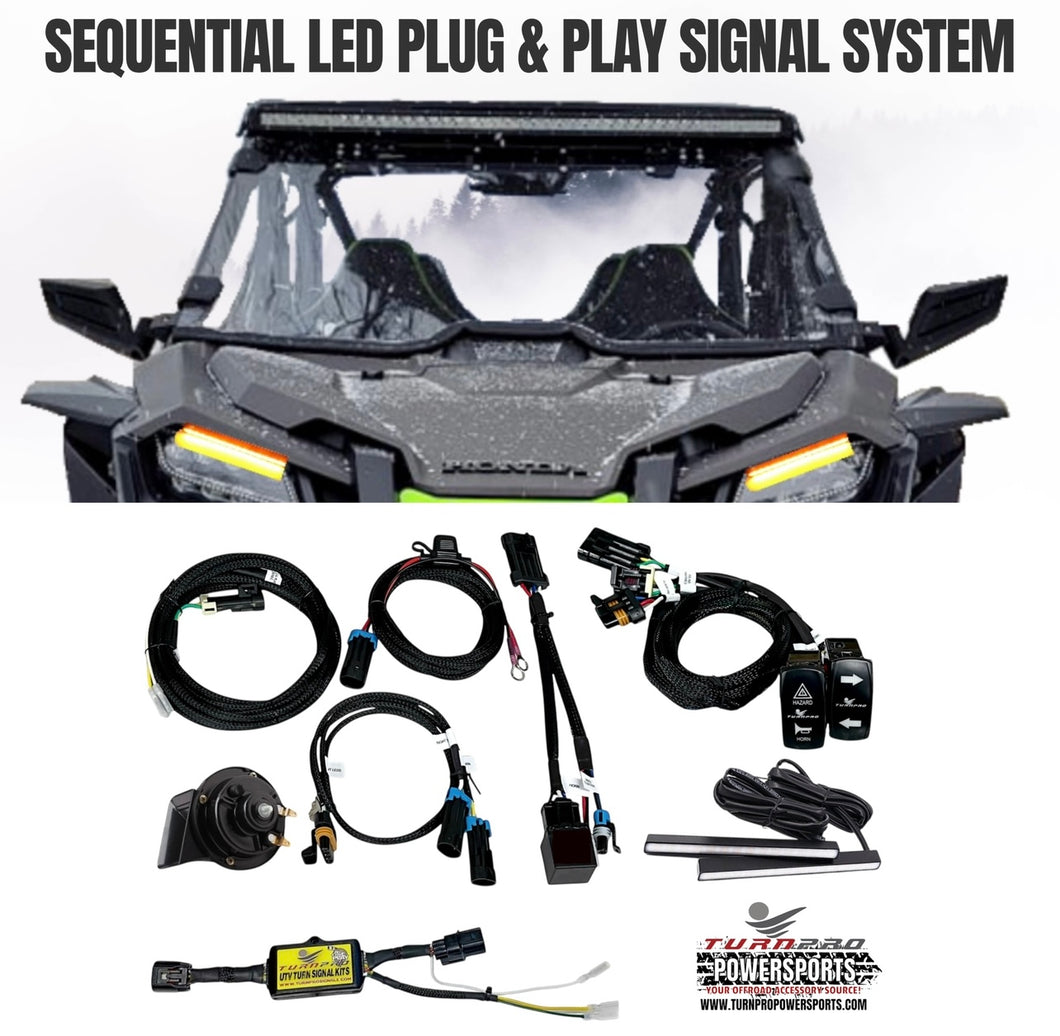 Dealer Honda Talon Models Sequential LED Plug & Play Signal System