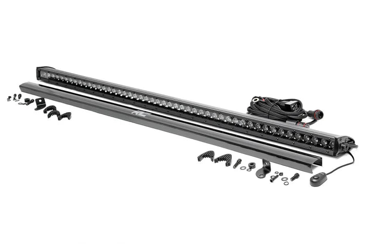ROUGH COUNTRY BLACK SERIES SINGLE ROW LED LIGHT BAR