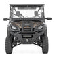 ROUGH COUNTRY PIONEER 1000/1000-5 FRONT CARGO RACK W/BLACK SERIES LED | 6" LIGHT | SLIME LINE