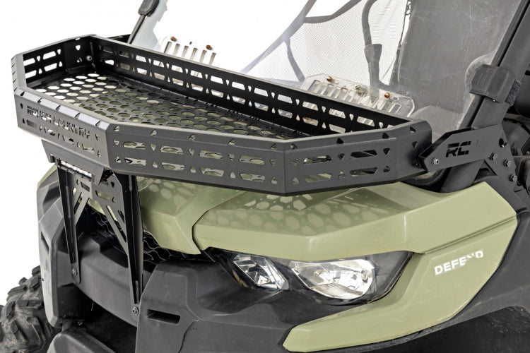 ROUGH COUNTRY FRONT CARGO RACK CAN-AM DEFENDER HD 8/HD 9/HD 10