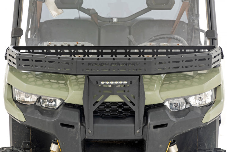 ROUGH COUNTRY FRONT CARGO RACK CAN-AM DEFENDER HD 8/HD 9/HD 10