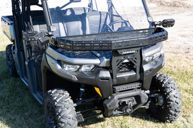 ROUGH COUNTRY FRONT CARGO RACK CAN-AM DEFENDER HD 8/HD 9/HD 10