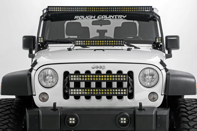 ROUGH COUNTRY BLACK SERIES DUAL ROW LED LIGHT BAR