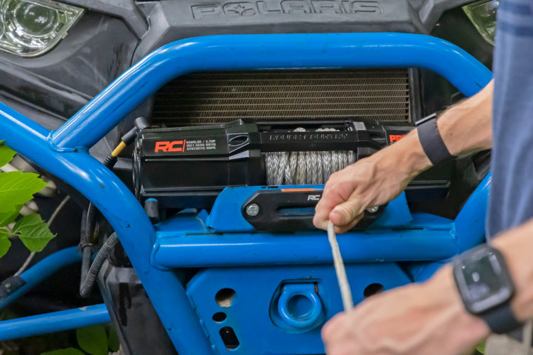 ROUGH COUNTRY WINCH W/SYNTHETIC ROPE