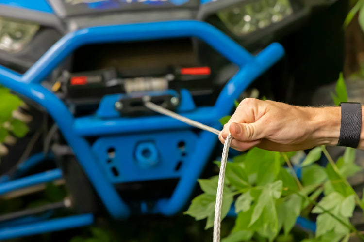 ROUGH COUNTRY WINCH W/SYNTHETIC ROPE