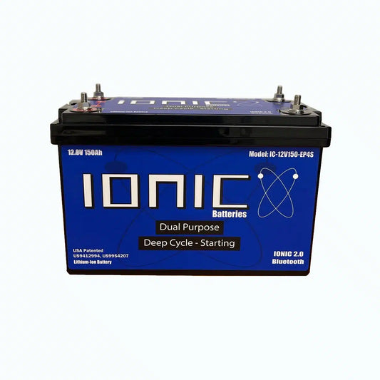 Ionic 12 Volt 150AH Lithium Dual Purpose Starter Battery