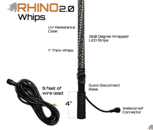 Load image into Gallery viewer, RHINO RGB WHIPS 2.0
