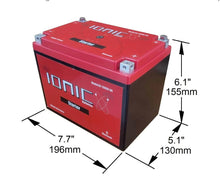 Load image into Gallery viewer, Ionic 12V 30Ah Lithium Powersports Battery
