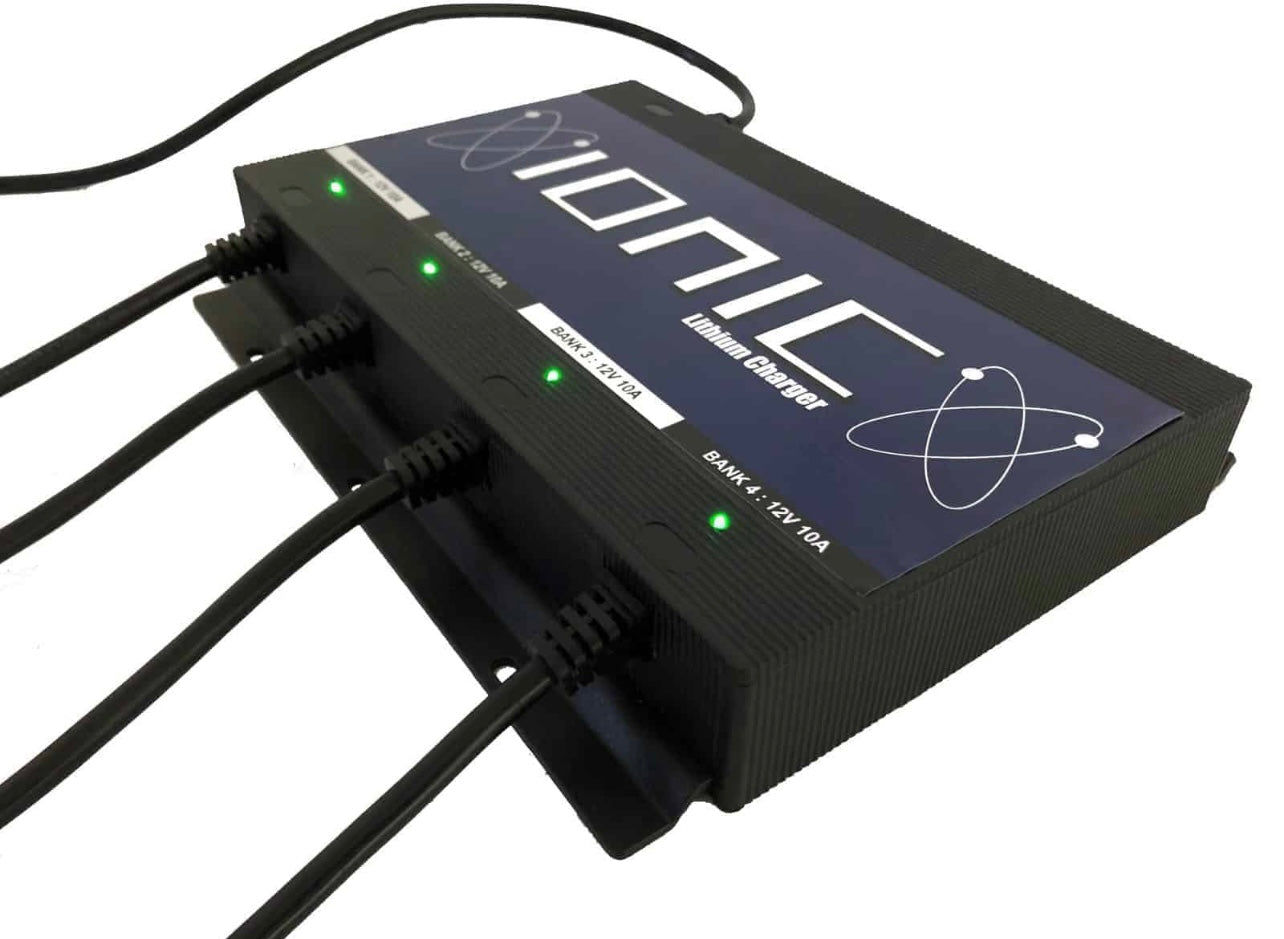 Ionic 4 Bank Charger 12V 10A