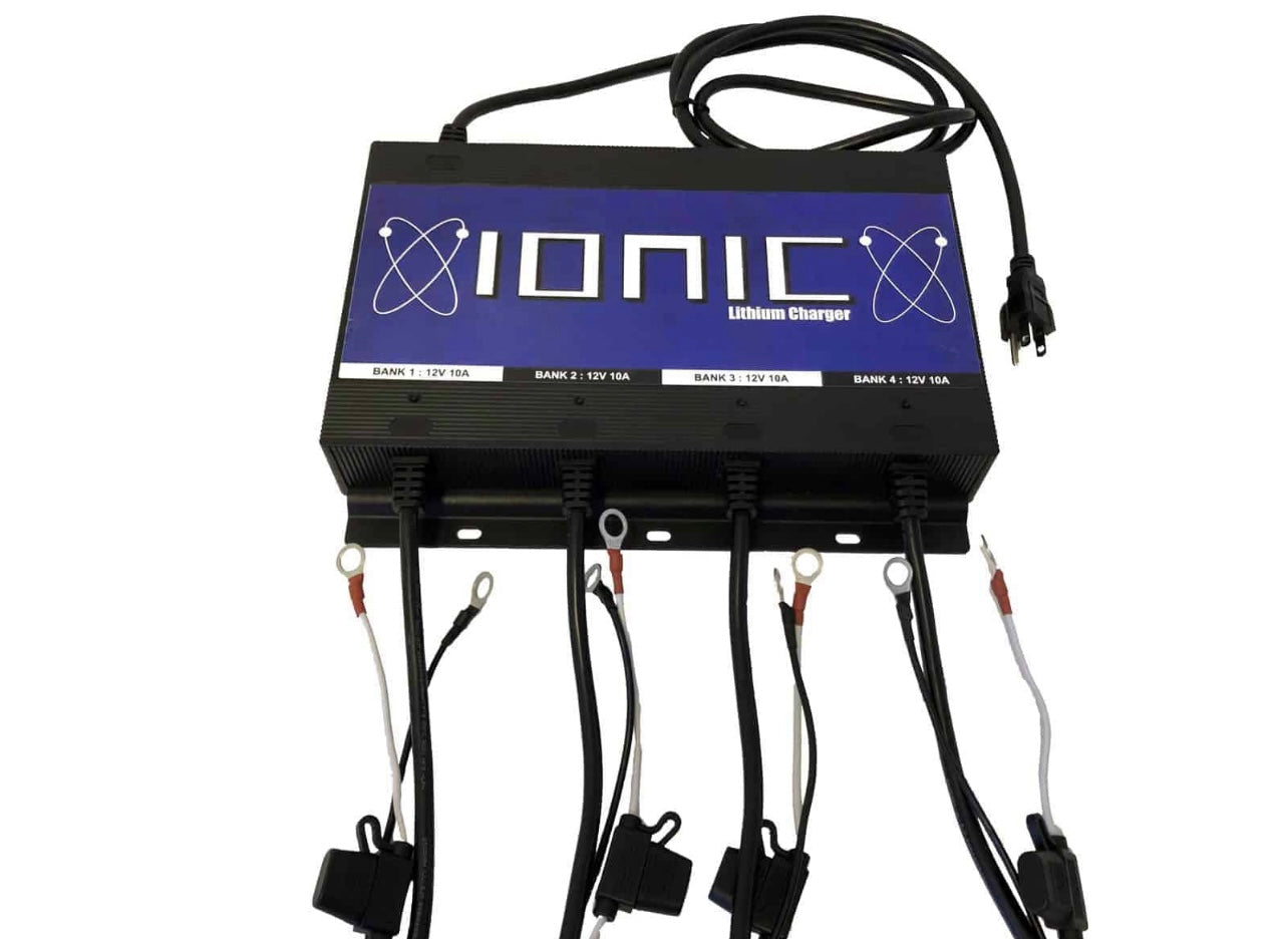 Ionic 4 Bank Charger 12V 10A