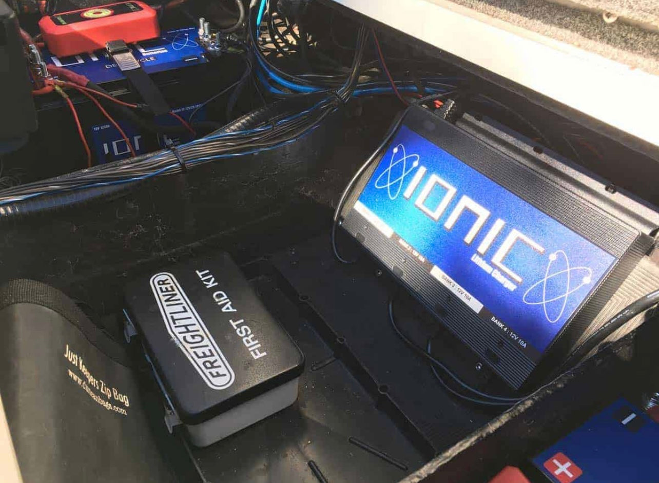 Ionic 4 Bank Charger 12V 10A